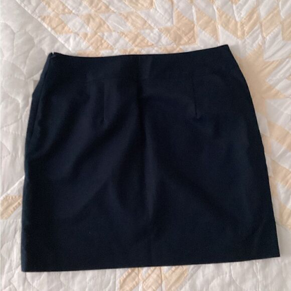 Michael Kors 4 navy blue, mini skirt, metal details - Picture 6 of 15